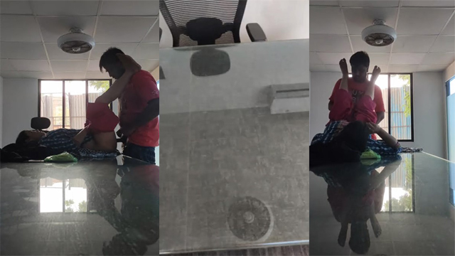 Ye Kya Kar Rahe Ho Sahab Mera Mard Dekh Lega Office Girl Fucking