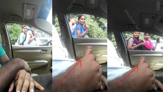 Daring Guy Flash Dick – Infront Of College Girls Inside Car S2