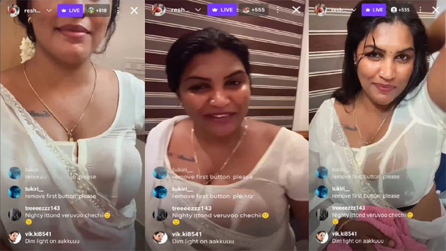Mallu Makeup Artist Reshma – Insta Exclusive Live