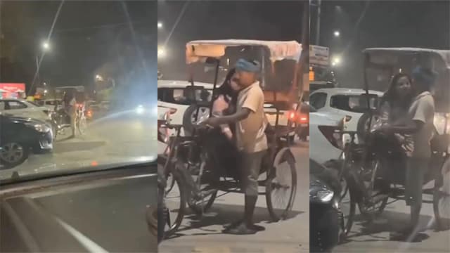 Road Side Rickshaw Puller – Girl Caught Dick Viral