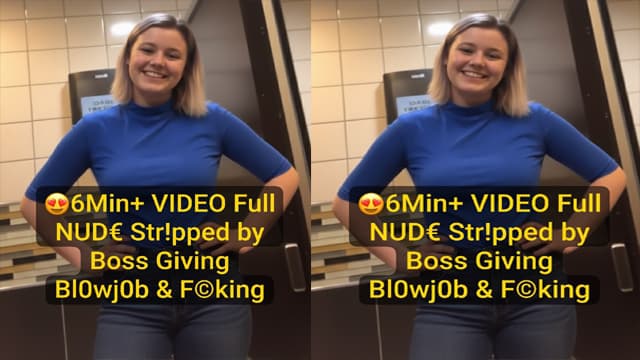 Girl Trending Video Advantage Taken by Boss at Work Blowjob Fucking