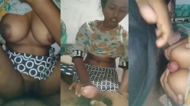 Sri Lankan Girlfriend – Hard Titjob BF Viral