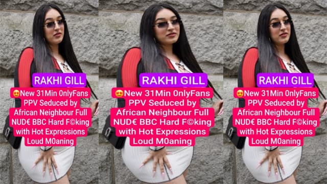 Rakhi GILL Seduced – by African Neighbor Fucking With Hot Expression Mms