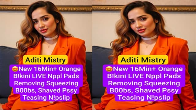 Aditi Mistry New Bikini – Nude Boobs Teasing Viral