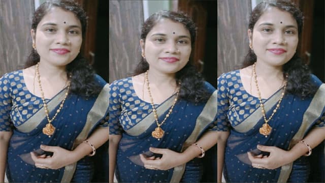 Indian Aunty Bathroom – Cute Desi Blue Film Viral