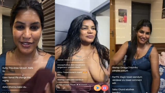 Mallu Reshma Rechu – Nip Slip Extended live