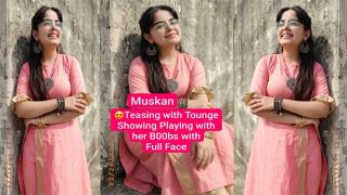 Hot Muskan Miss Charming Teasing Viral Exclusive