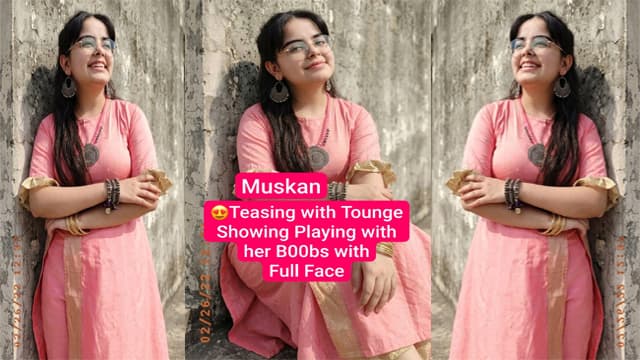 Hot Muskan Miss Charming Teasing Viral Exclusive