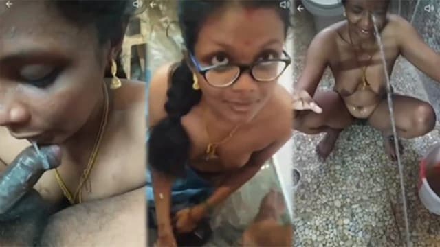 Tamil Young Milky Boobs – Wife Cum in Mouth & Piss on