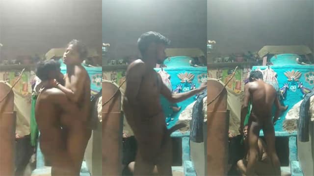 Village Couple Stand Painful Fucking Video