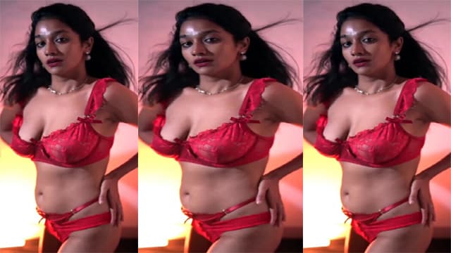 Lavanya Manickam Hot Bikini Tease Big Boobs