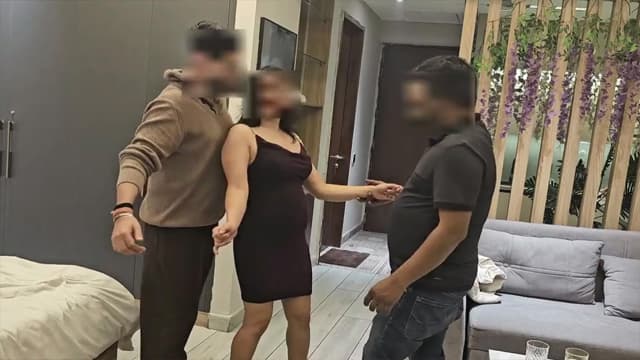 Anjali Hotwife Party – Threesome Old Friend Hard Fuck
