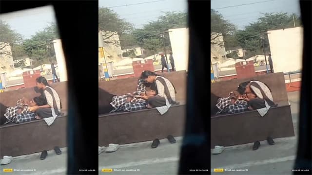 Tamil College Couple In Park Secretly Captured