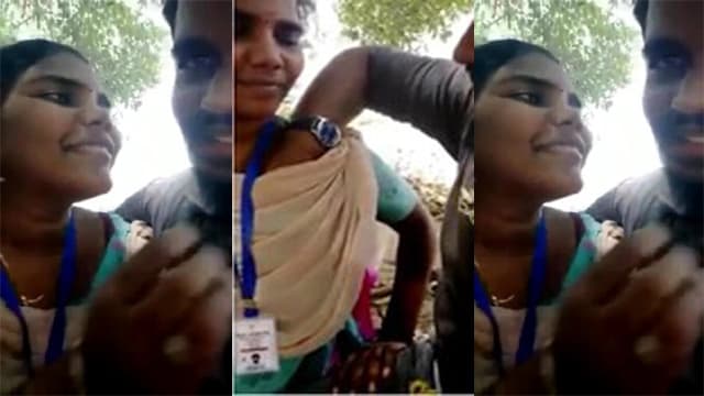 Hot Tamil Girl Public Blowjob Boyfriend Dick Leak