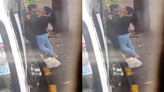Tamil Lover Outdoor Kissing Captured Secretly