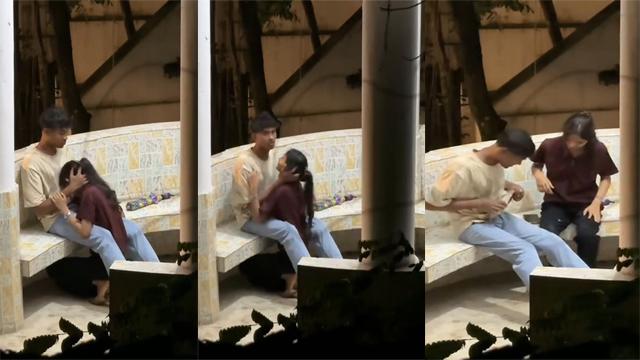 Cousin Brother & Sister Mms Outdoor Secretly Captured