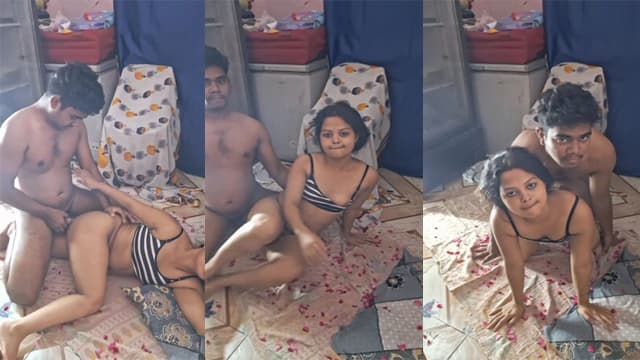 Newly Married Desi Couple Second Night Hardcore Fucking