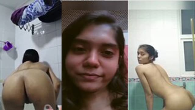 Beautiful Sexy Slim Tamil Girl Twerking And BigAss Showing