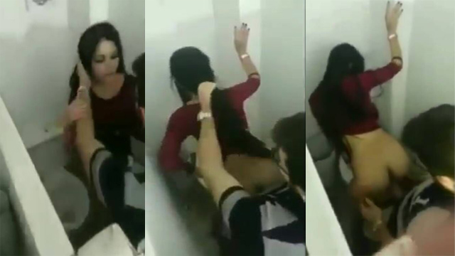 Sexy College Girl Sex By College Toilet Porn