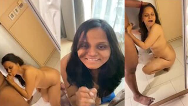 Sexy Indian Horny South Wife Blowjob Dick &Taking – Cum On Face